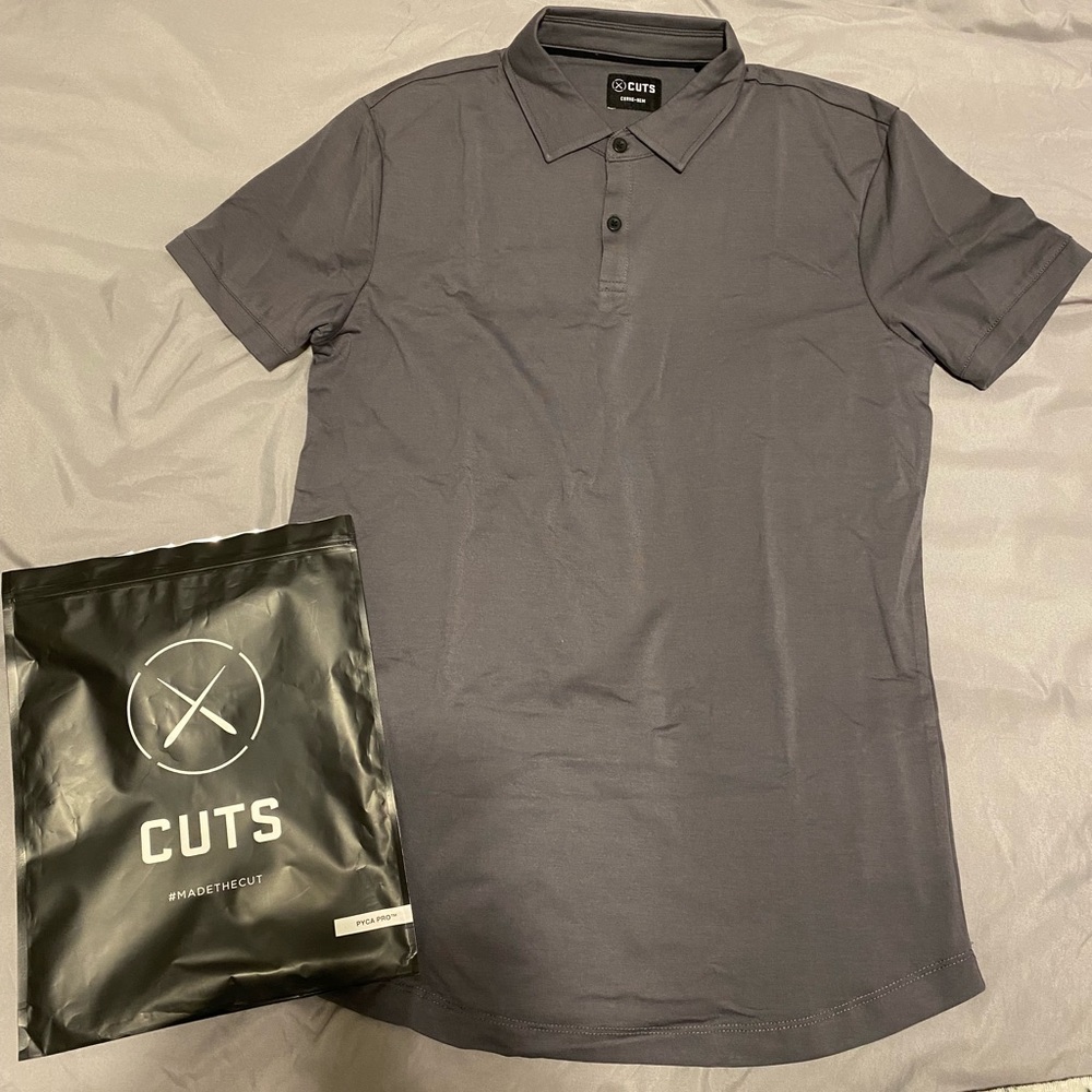 Cuts polo/hat Cast Iron Grey Small